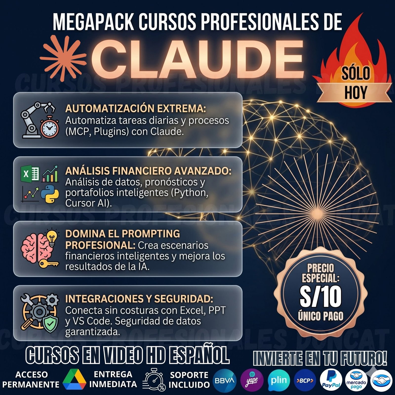 MEGAPACK CLAUDE AI + CURSOR AI + AUTOMATIZACIÓN